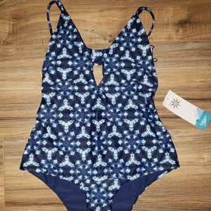 Speedo Printed marla swimsuit XS